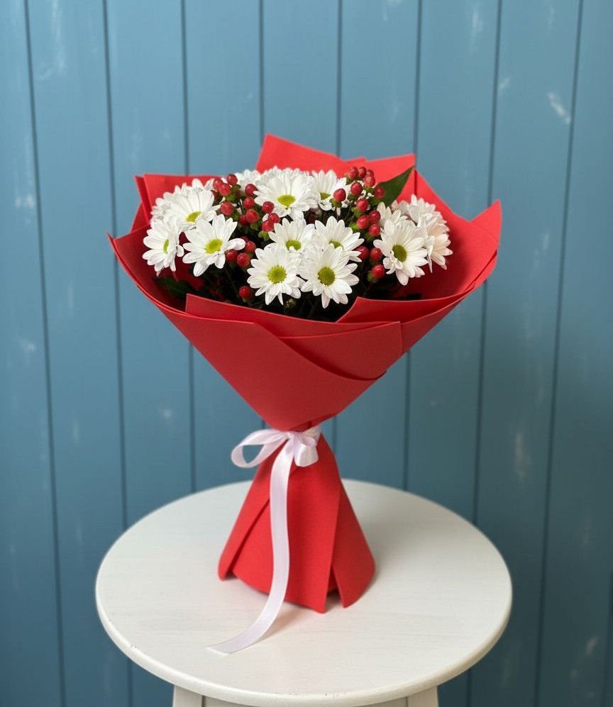 Букет цветов из: Хризантемы в Костроме