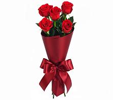 5 Красных роз Эдлесс Лав в Костроме Букет 5 Красных роз Эдлесс Лав в Костроме