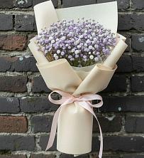 Букет Нежные чувства в Костроме Букет цветов из:  Гипсофила в Костроме