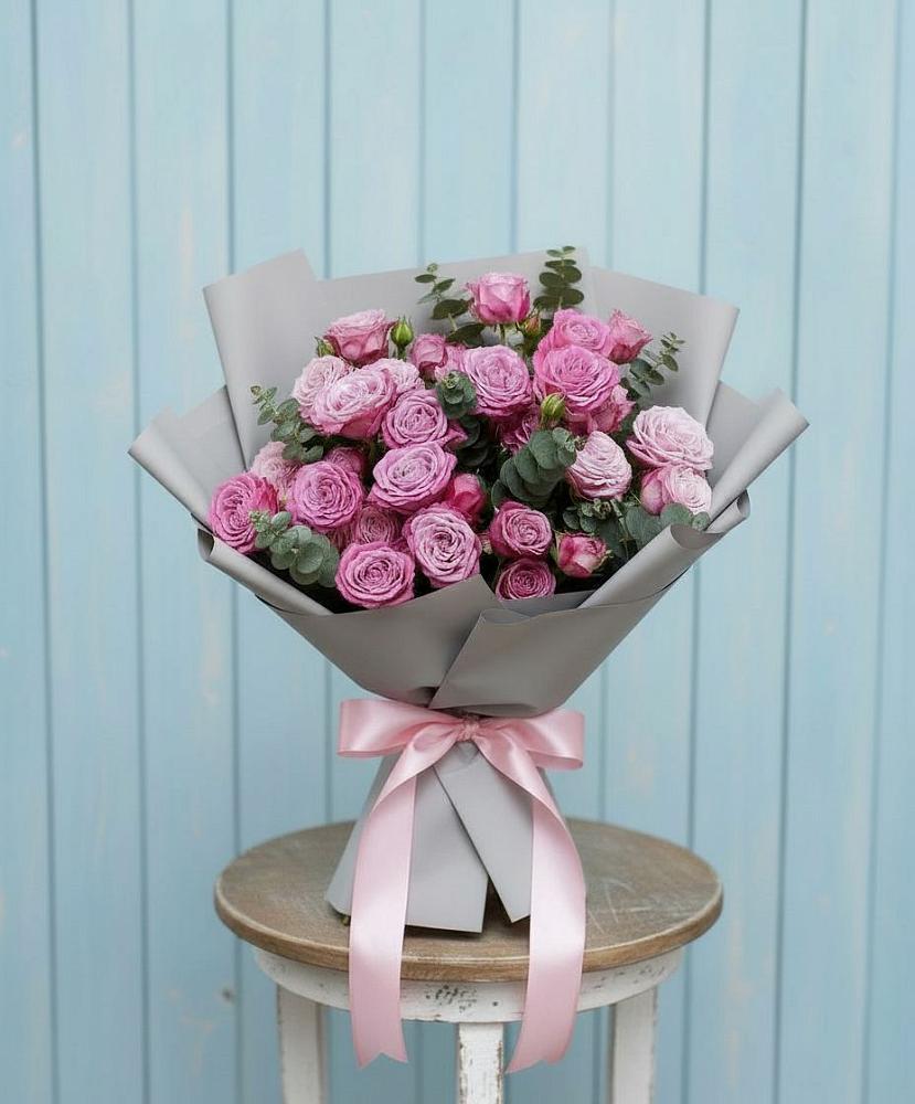 Композиция Яркий комплимент в Костроме Букет цветов из: Розы в Костроме