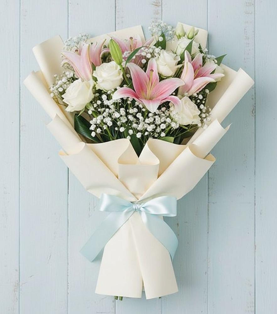 Букет Лилии в Костроме Букет цветов из: Лилии в Костроме