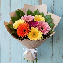 Букет яркий день #REPLACE_PRED# Костроме Букет цветов из:  Герберы #REPLACE_PRED# Костроме