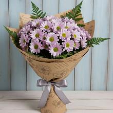 Букет соблазн в Костроме Букет цветов из:  Хризантемы в Костроме