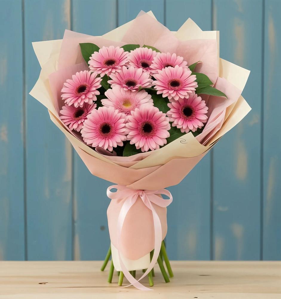 Букет пурпурно-розовый в Костроме Букет цветов из: Герберы в Костроме