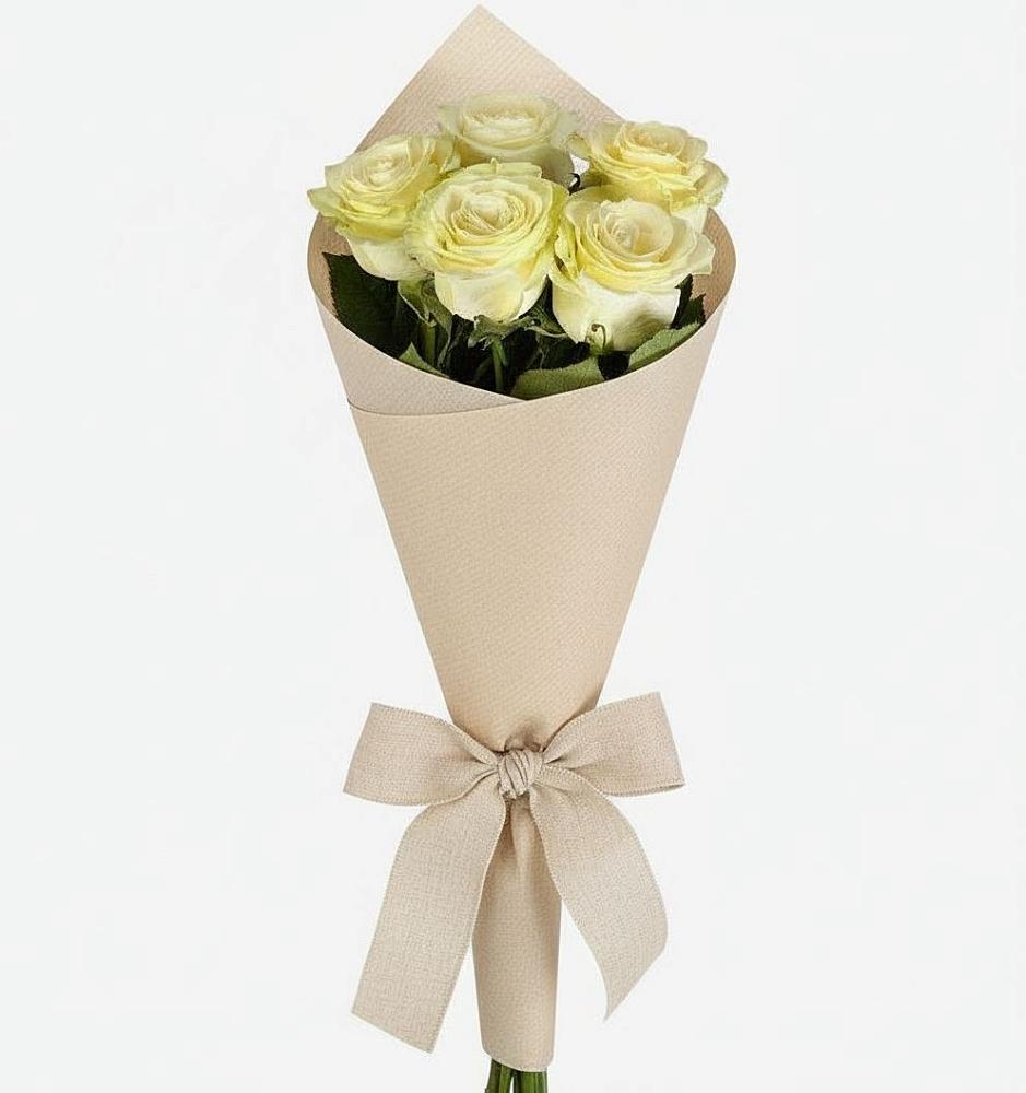 Букет белые крылья в Костроме Букет цветов из: Розы в Костроме