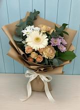 Букет Цветочные луга #REPLACE_PRED# Костроме Букет цветов из:  Герберы и Хризантемы #REPLACE_PRED# Костроме