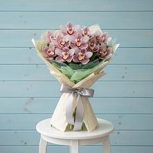 Букет 11 орхидей в Костроме Букет цветов из:  Орхидеи и Розы в Костроме
