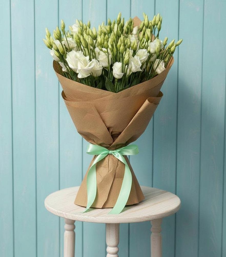 Букет цветов из: Лизиантусы в Костроме