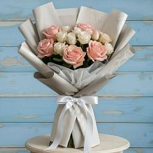Букет Нежное облако в Костроме Букет цветов из:  Розы в Костроме