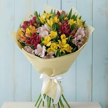Букет Летние краски в Костроме Букет цветов из:  Альстромерии в Костроме