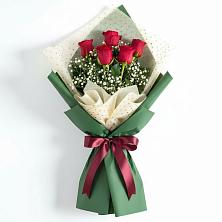 Букет рубиновое очарование в Костроме Букет цветов из:  Розы в Костроме