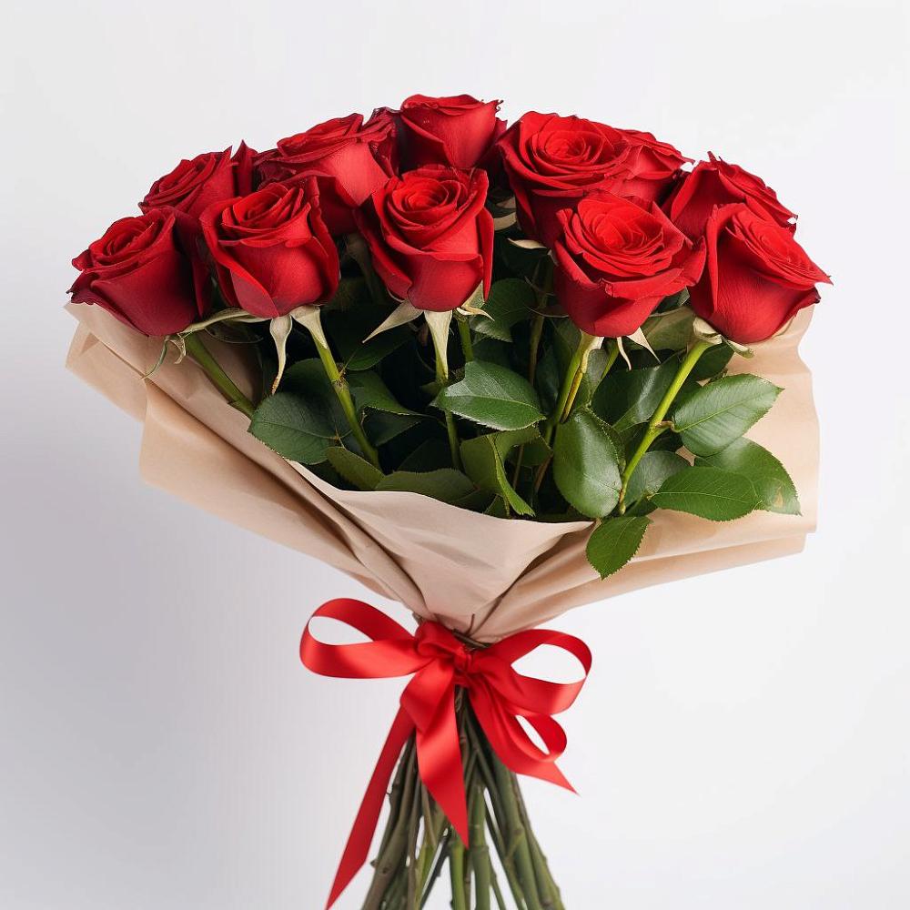 Букет 11 Красных роз Эдлесс Лав в Костроме