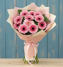 Букет цветов из:  Герберы в Костроме